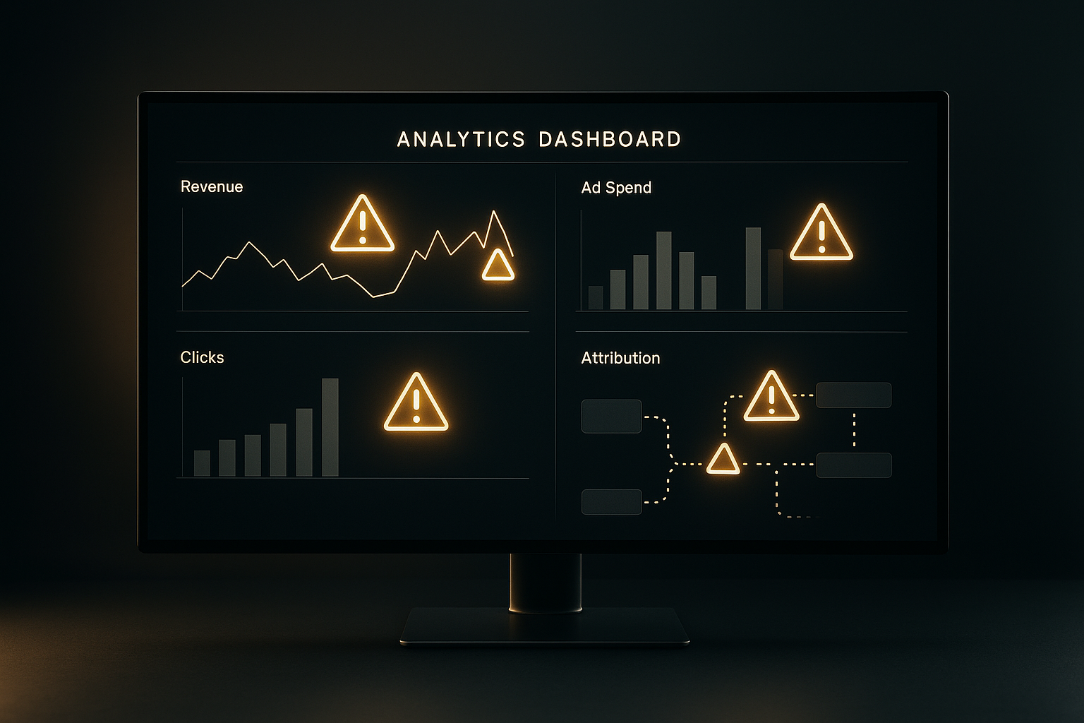 Why your ad platform analytics dashboard showing broken attribution and revenue tracking